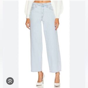 Levi's Baggy Dad jeans in light sugar in size 25